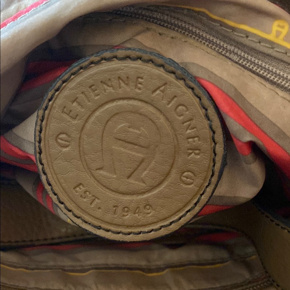 Etienne Aigner Multicolor Patchwork Shoulder Bag - image 3